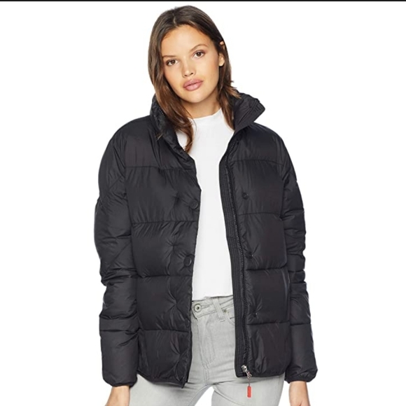 hunter original puffer coat